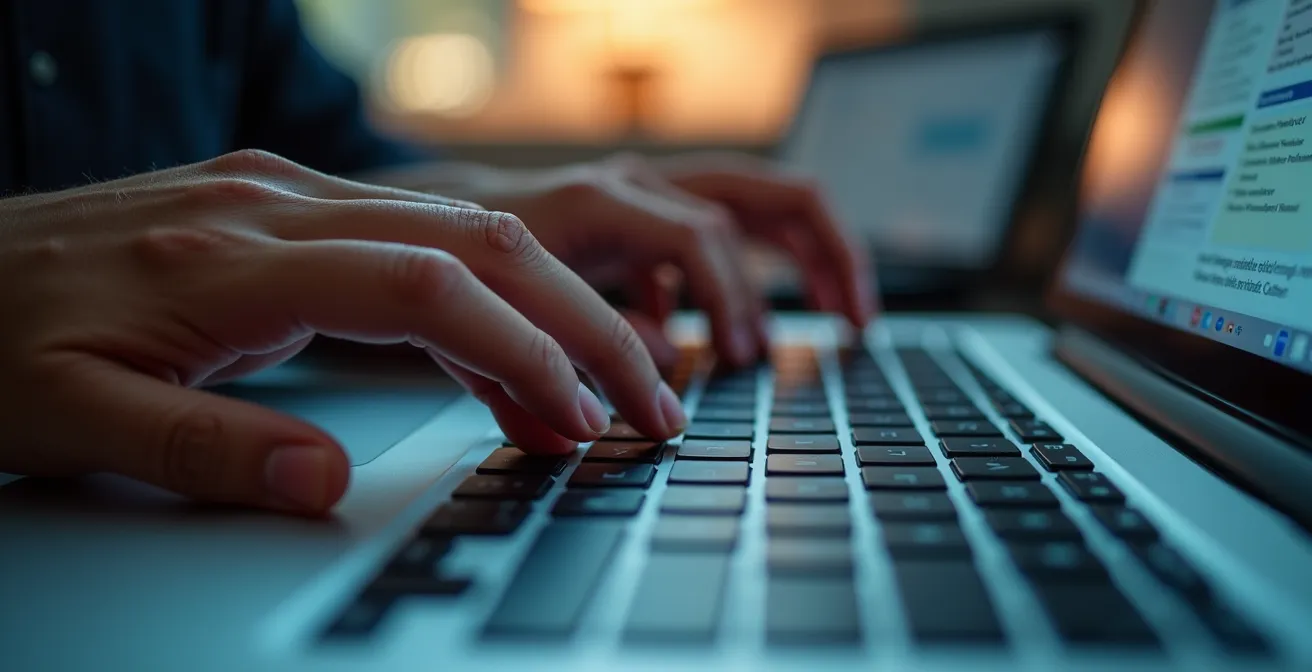 Screenshot sfocato di interfaccia bancaria con impostazione bonifico ricorrente