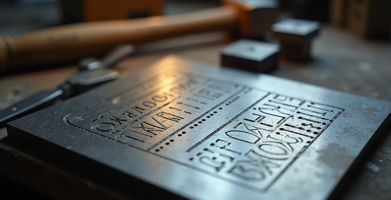 Placca di acciaio per backup seed phrase resistente a fuoco e acqua