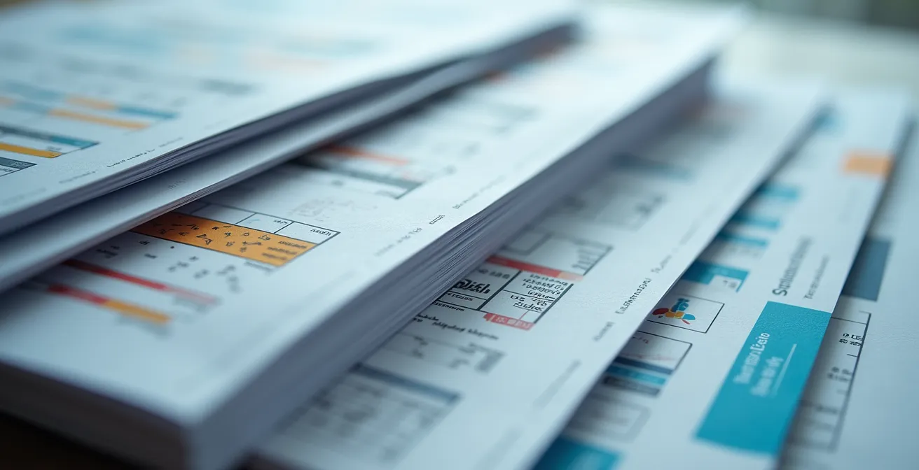 Documenti fiscali organizzati per controllo condominio