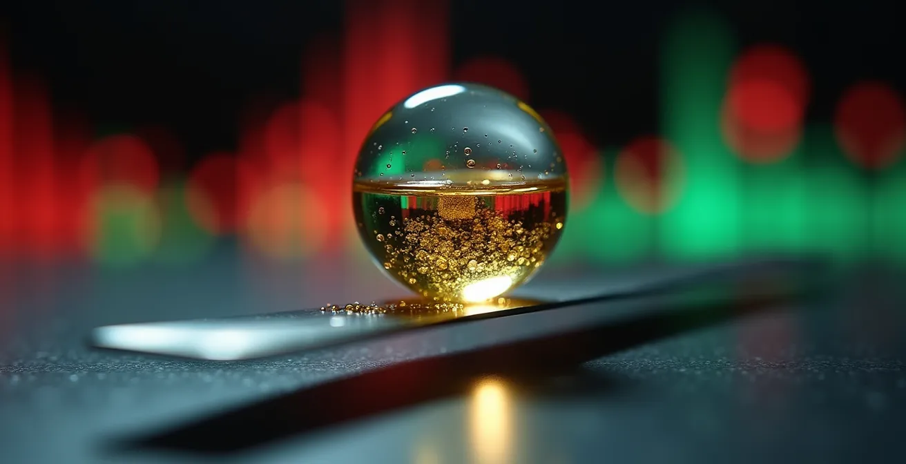 Visualizzazione del rischio amplificato della leva finanziaria negli investimenti