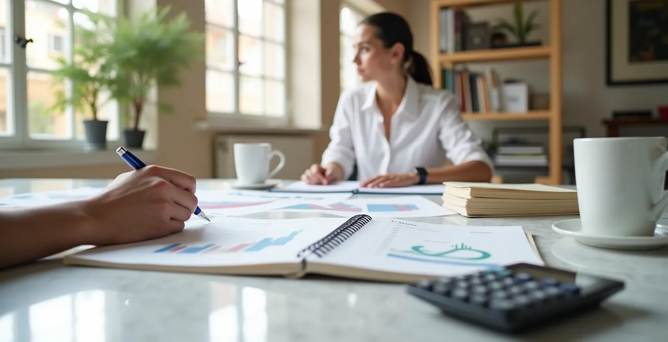 Visualizzazione di una simulazione di stress test finanziario domestico