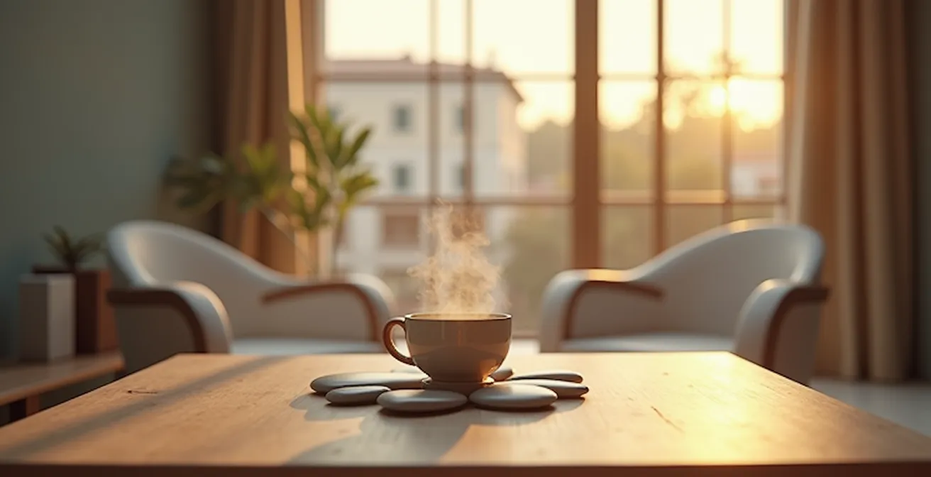 Metafora visiva del supporto umano durante le crisi finanziarie